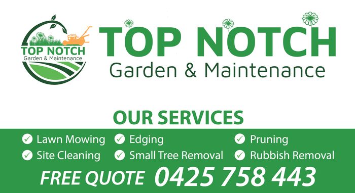 Topnotch — design by Top1 Signs, Melbourne