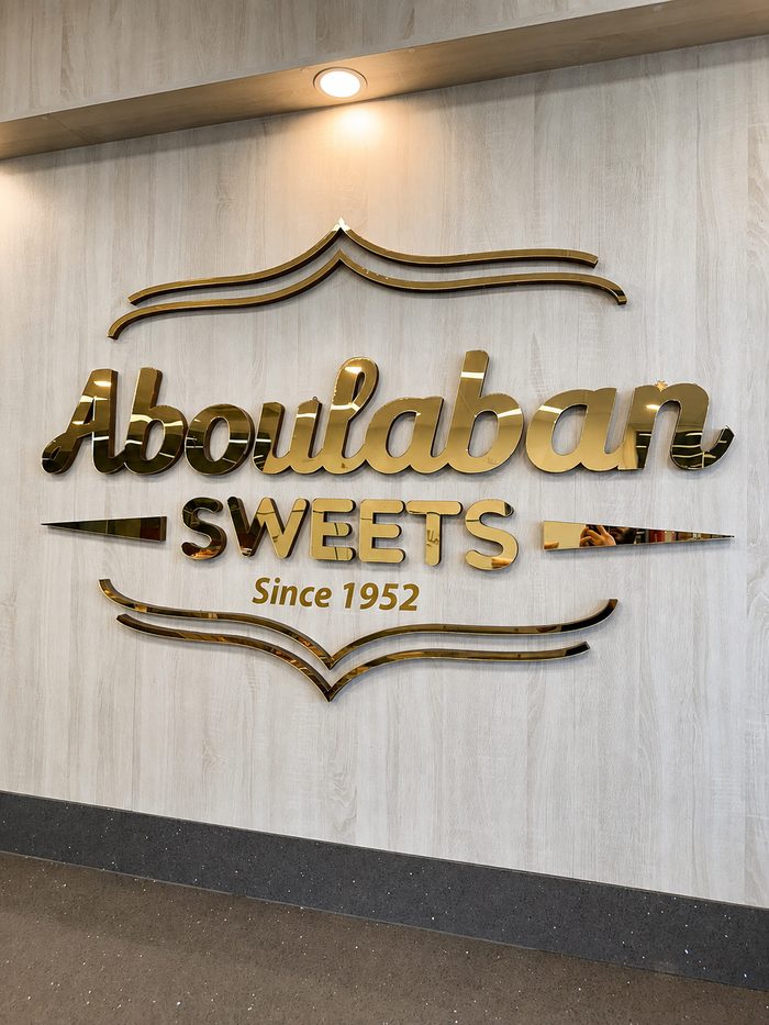 Abolaban Laser Letters2 — laser cutting by Top1 Signs, Melbourne
